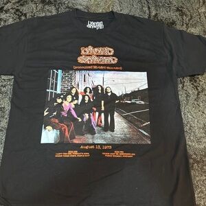 LYNYRD SKYNYRD Black Graphic T-Shirt